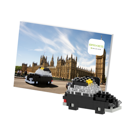 BRIXIES Postkarte London Taxi