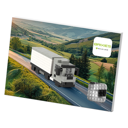 BRIXIES Postkarte LKW