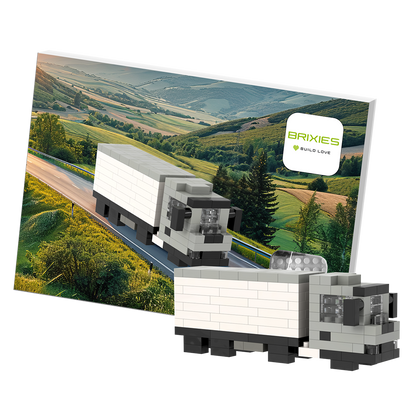 BRIXIES Postkarte LKW