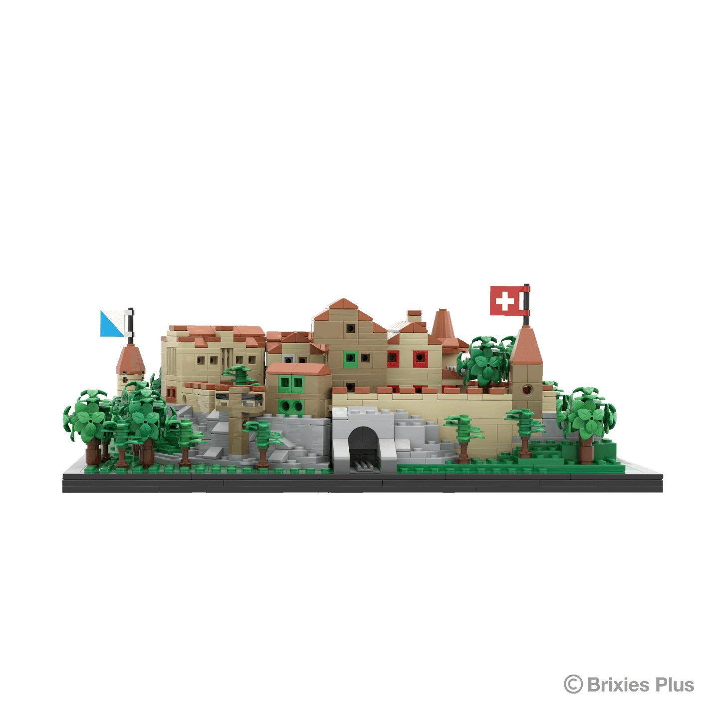 BRIXIES Plus Schweizer Schloss Laufen / Swiss Schloss Laufen