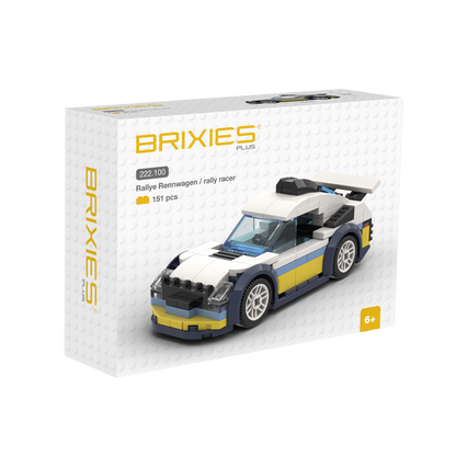 BRIXIES Plus Mini Rally Rennwagen / Mini Rally Racer