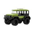 BRIXIES Plus Mini Geländewagen grün / Mini Off Roader Green