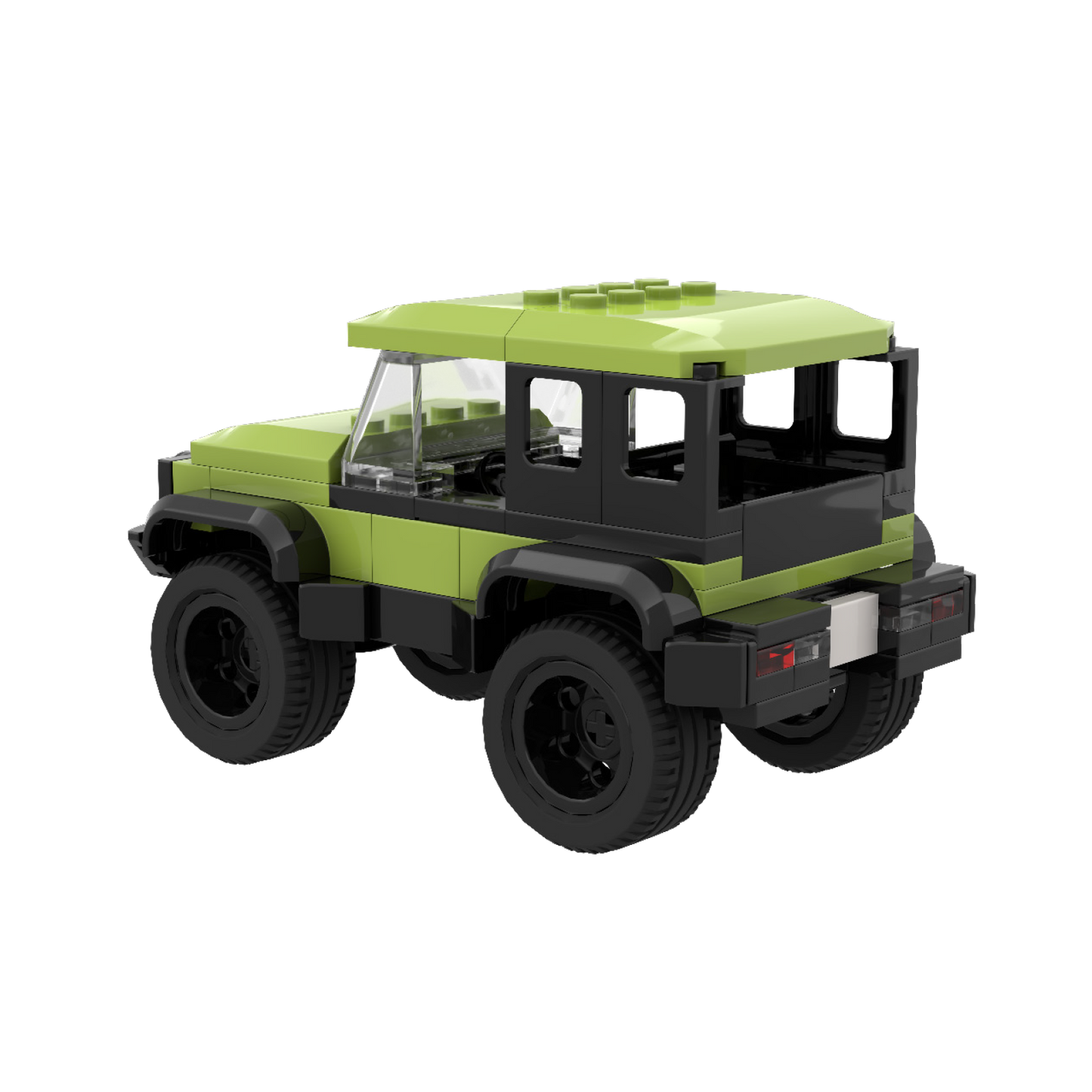 BRIXIES Plus Mini Geländewagen grün / Mini Off Roader green