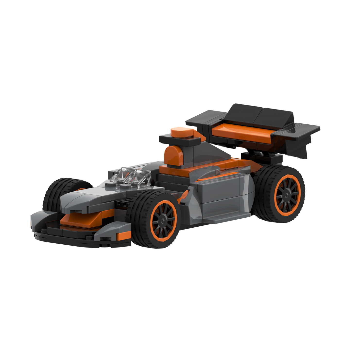 BRIXIES Plus Mini Strecken Rennwagen / Mini Track Racer