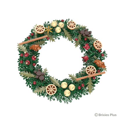 BRIXIES Plus Christmas wreath Advent wreath flower wreath