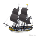 BRIXIES Plus Pirate Ship large