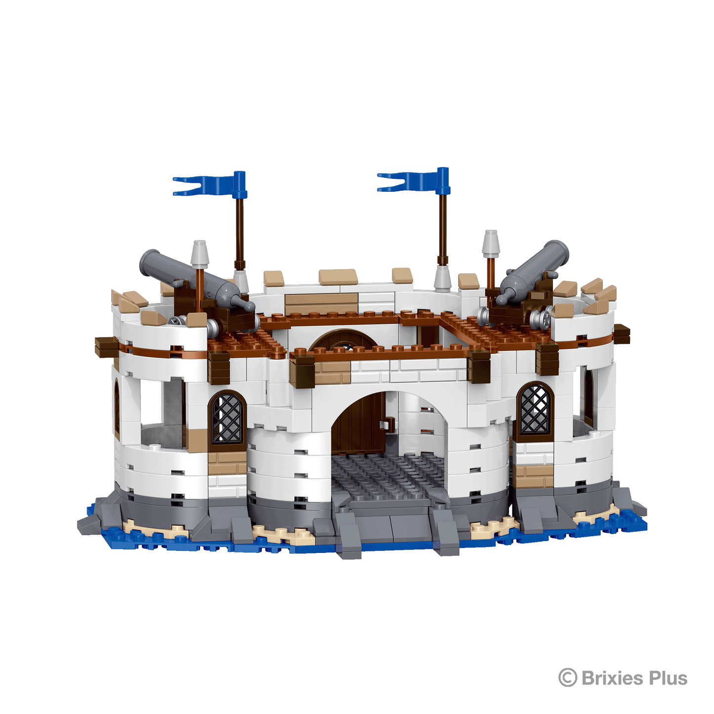 BRIXIES Plus Pirateninsel Burg