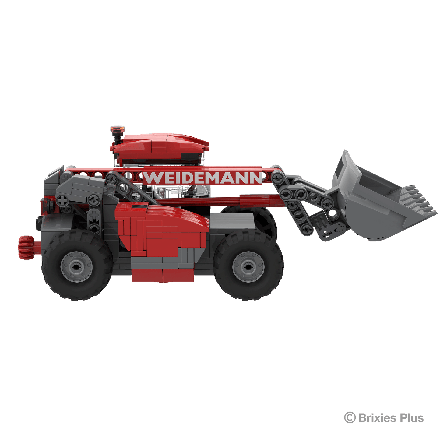 BRIXIES Plus Weidemann T6025 mit Zubehör