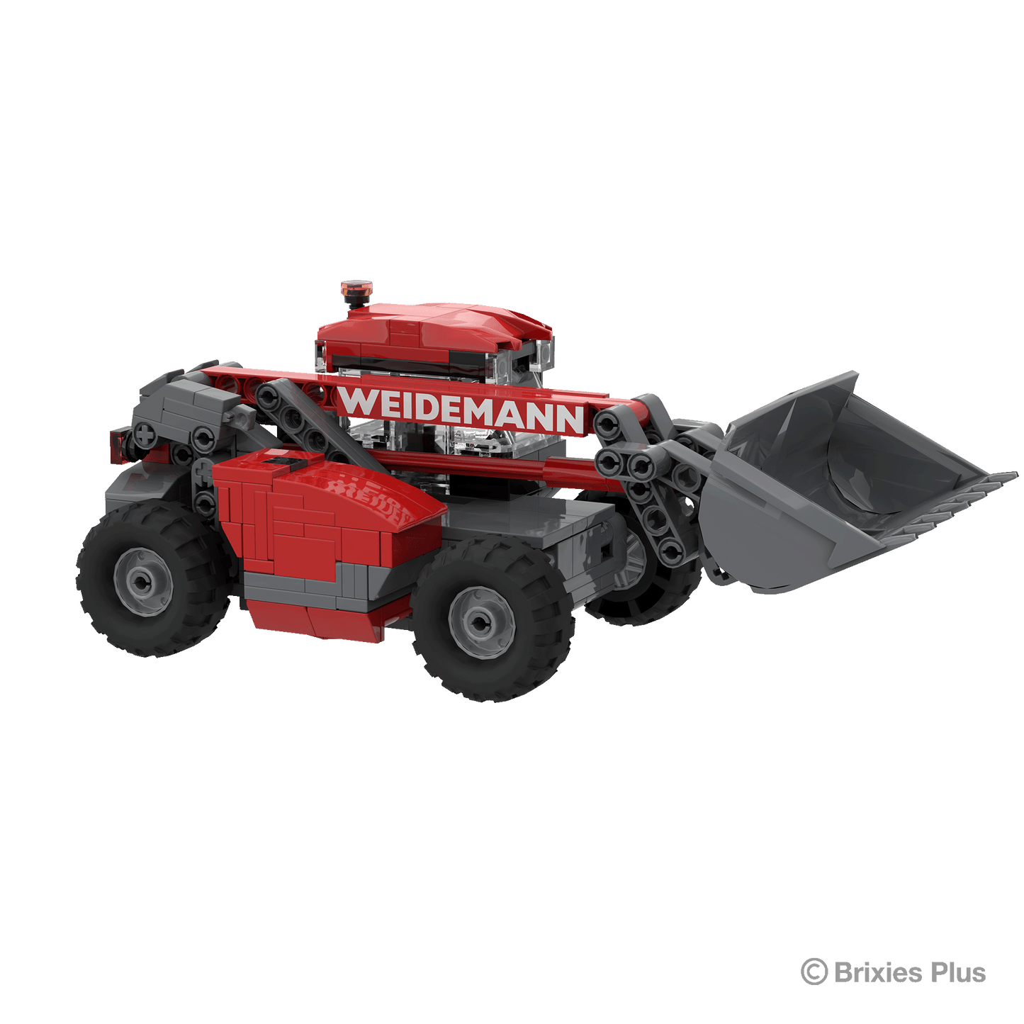 BRIXIES Plus Weidemann T6025 mit Zubehör