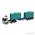 BRIXIES Plus Krone Boxliner eLTU70 mit 2 Containern
