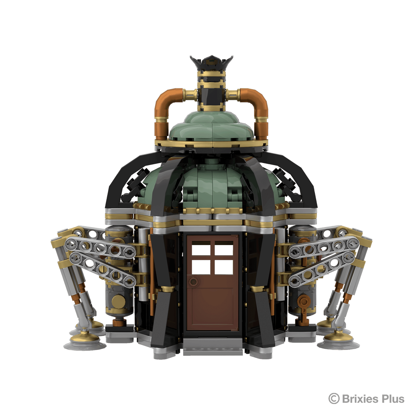BRIXIES Plus Steampunk Walking Kiosk