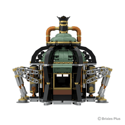 BRIXIES Plus Steampunk Walking Kiosk