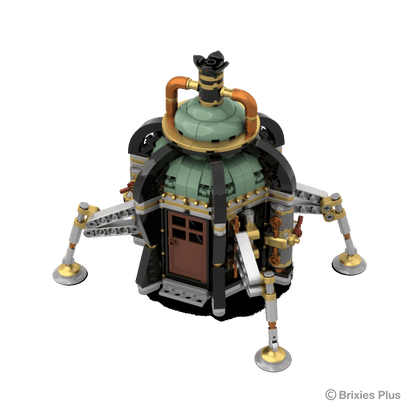 BRIXIES Plus Steampunk Walking Kiosk