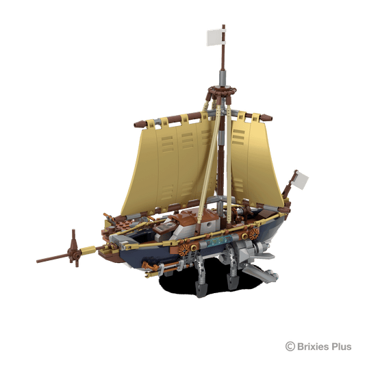 BRIXIES Plus Steampunk Sailing Yacht