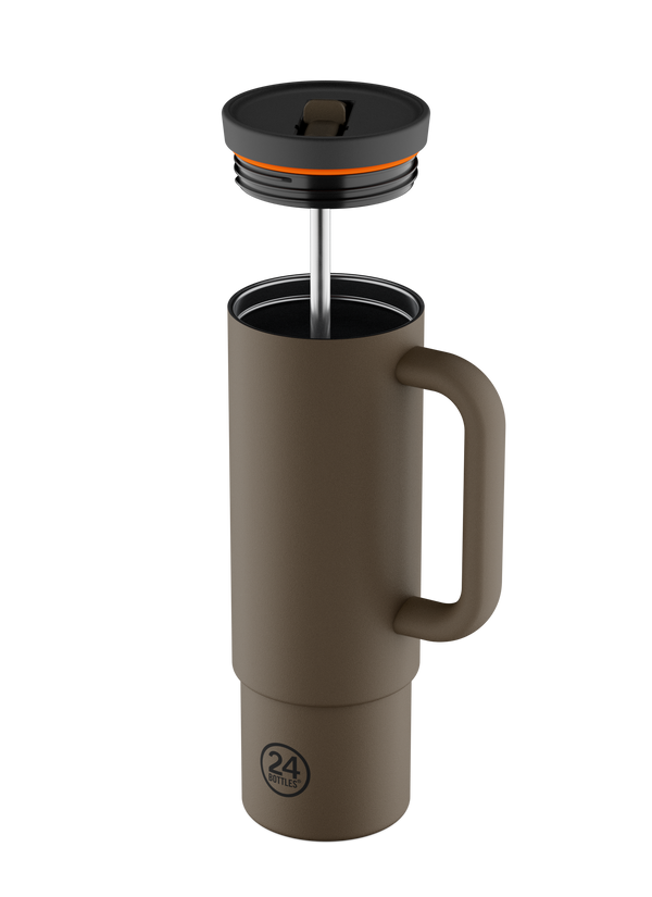 Gobelet à paille "Straw Cup" - Mocha 800ml