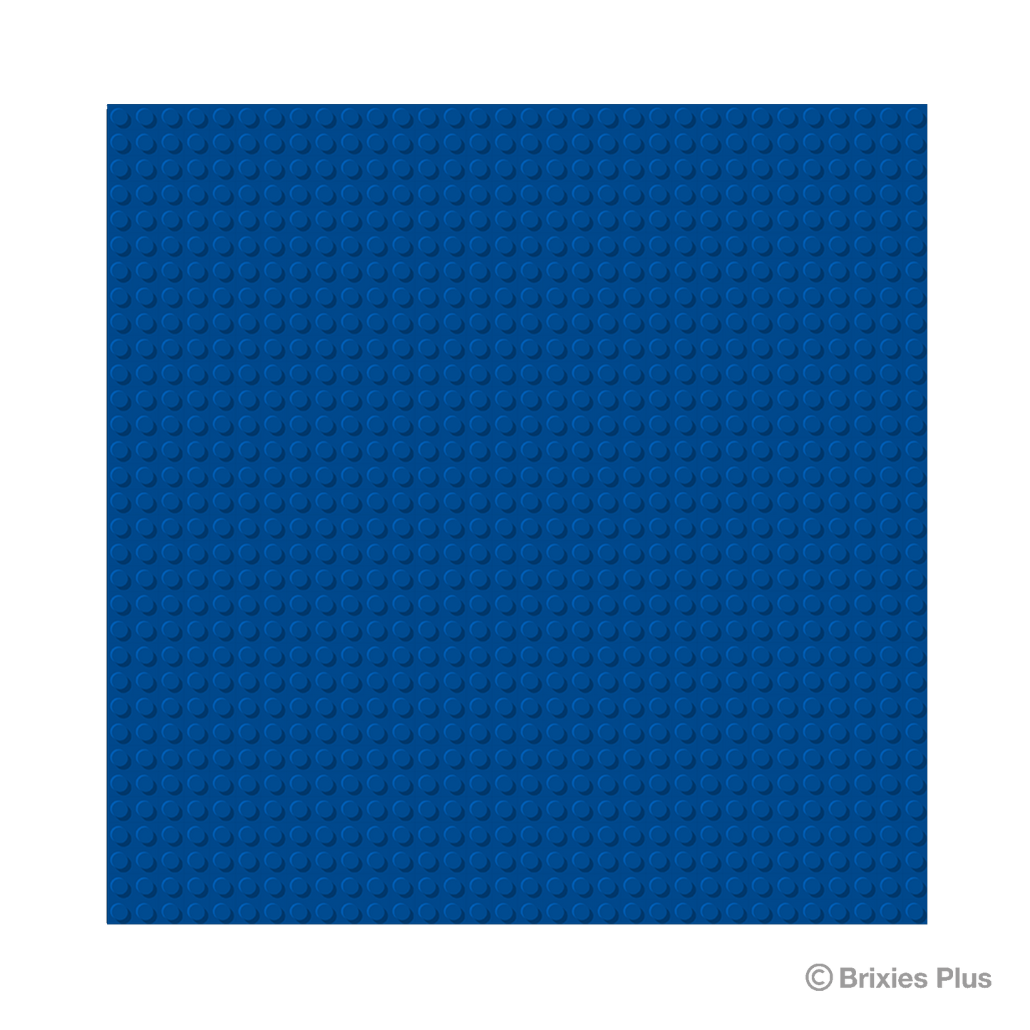 BRIXIES Plus Basis Platte Blau 32 x 32 Noppen
