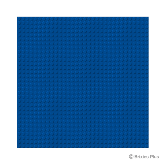 BRIXIES Plus Basis Platte Blau 32 x 32 Noppen