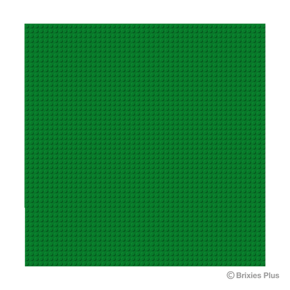 BRIXIES Plus Basis Platte Grün 50 x 50 Noppen