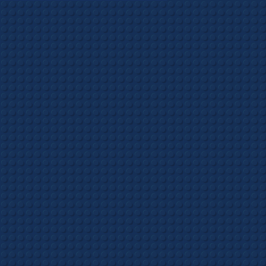 BRIXIES Plus Basis Platte dunkelblau 32 x 32 Noppen