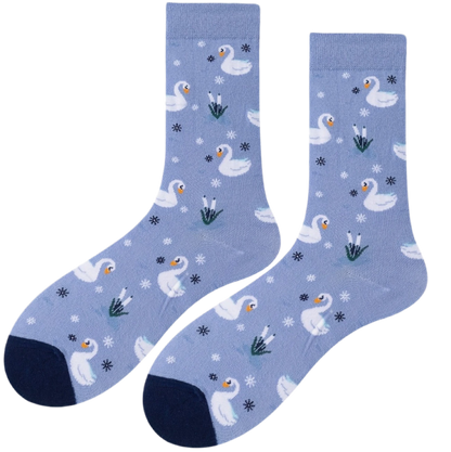Chaussettes Cygnes Blancs