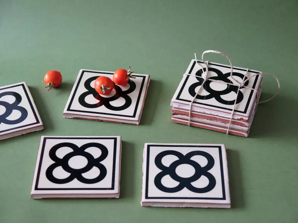 Sous-verres en céramique Barcelone