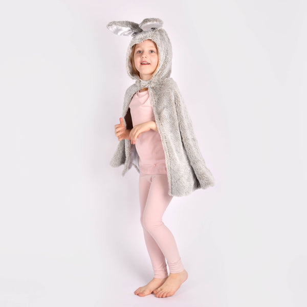 Cape Bunny Fluffy Deluxe 98-128 cl 3-8 ans