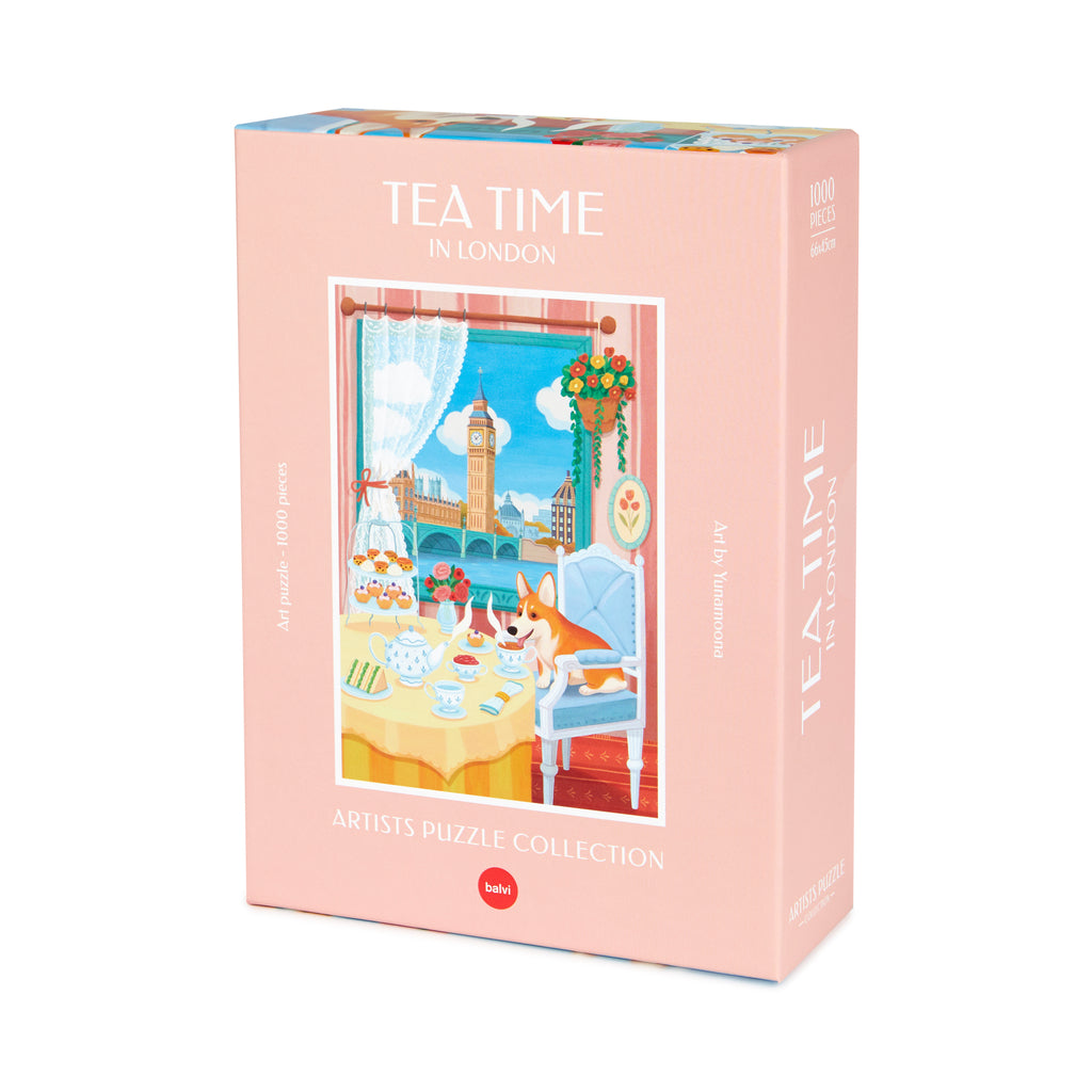 Puzzle Tea Time in London