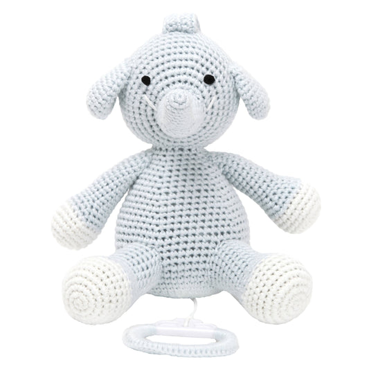 Boîte à musique - Soft Blue Elephant