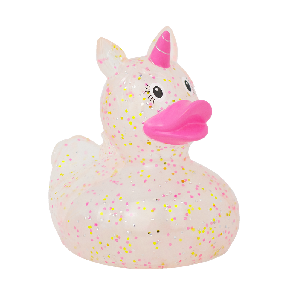 Canard Licorne Rose Pailleté