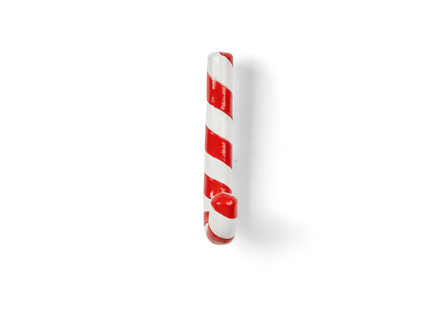 Candy Cane Wall Hook Red