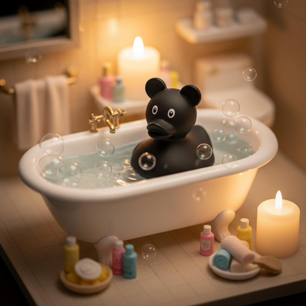 Black Mouse Duck
