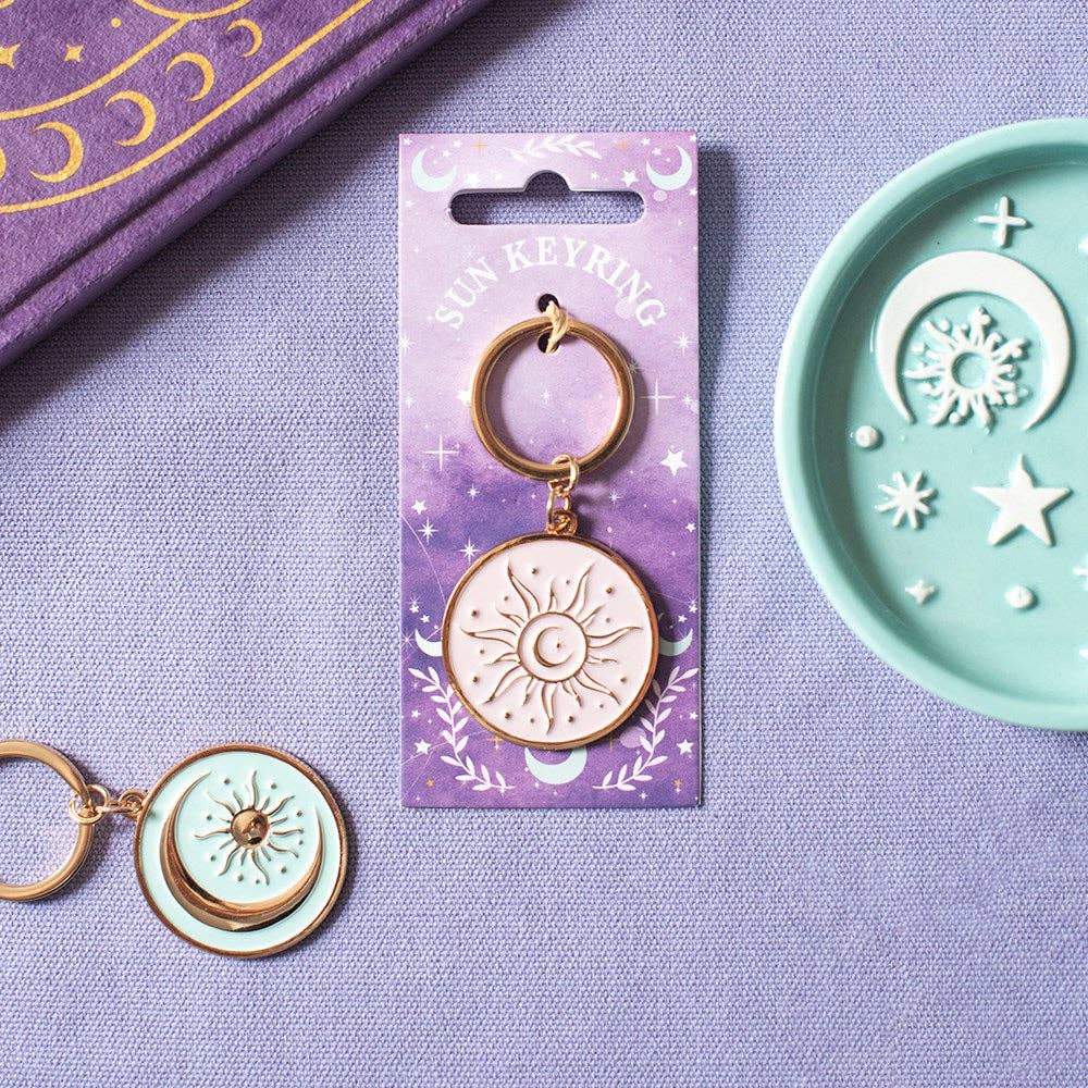 Porte-clés « Purple Sun »