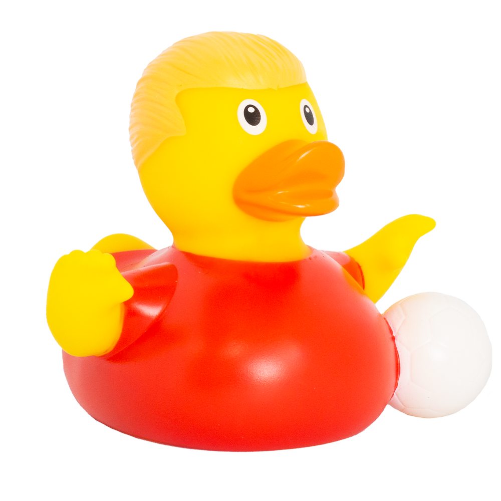 Canard Footballeur Star Rouge
