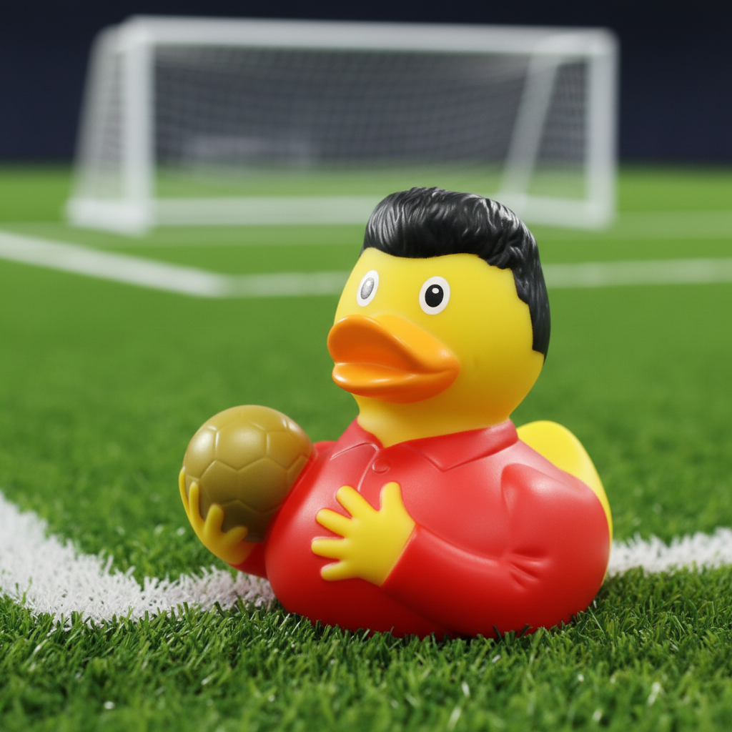 Canard Footballeur Star Vert