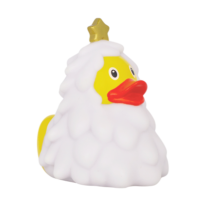 Canard Sapin de Noël Blanc