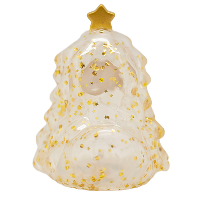 Canard Sapin de Noël Paillettes Dorées