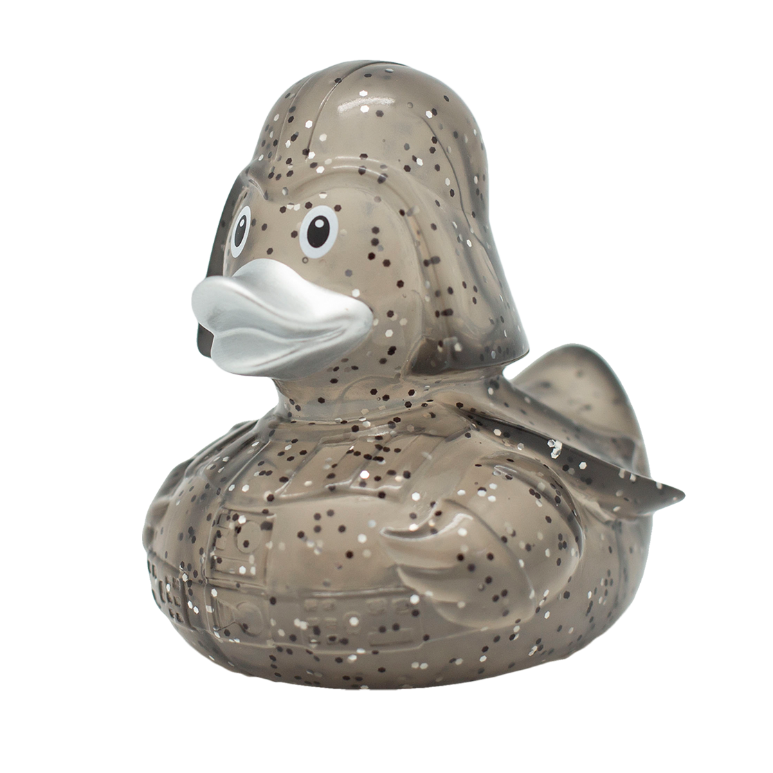 Glanzende donkere Vaduck-eend