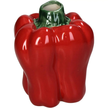 Small Red Pepper Vase