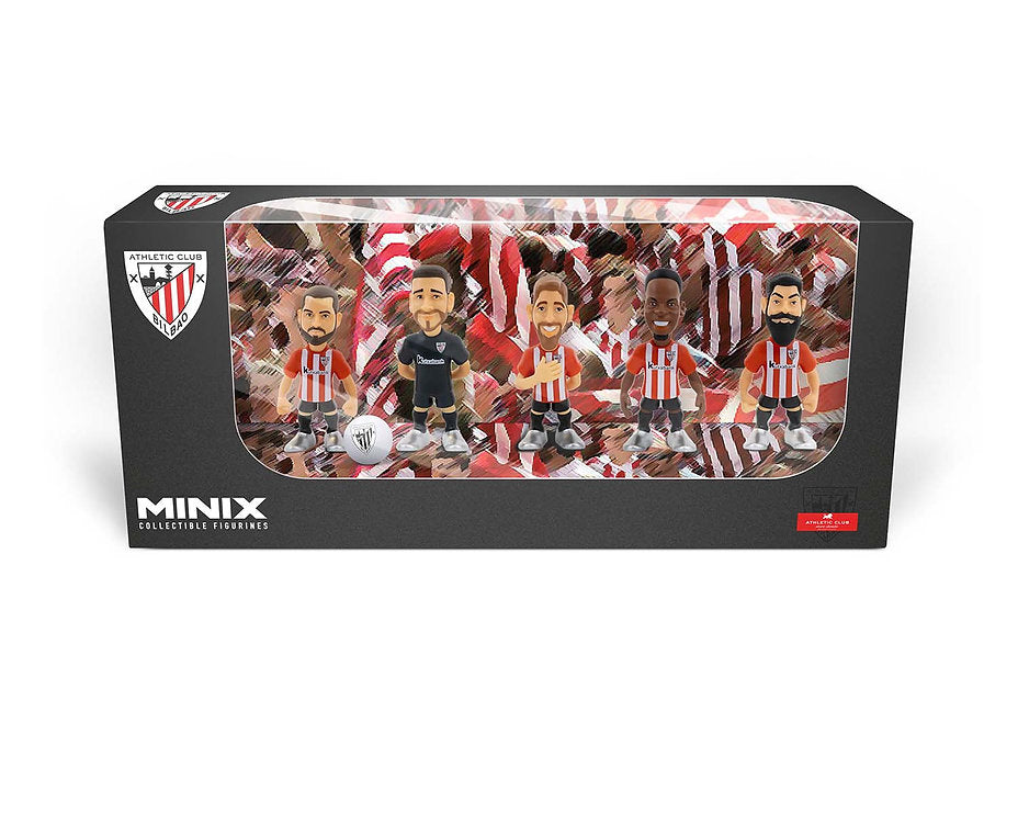 pack de 5 joueurs athletic club bilbao minix