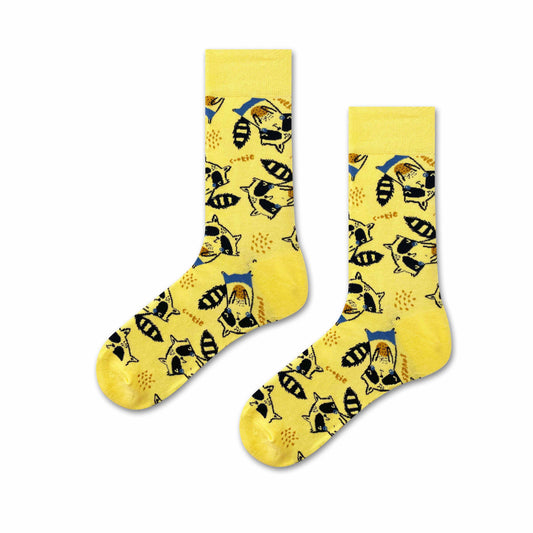 Chaussettes Raton laveur gourmand
