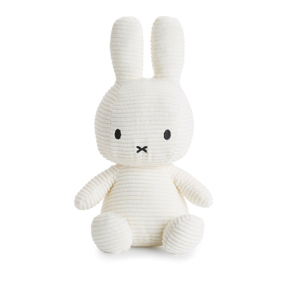 Miffy Corduroy Bunny Plush Toy M