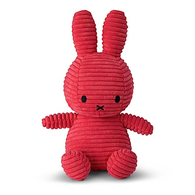 Peluche Lapin Miffy Velours Côtelé S