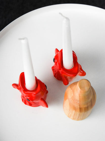 Goldfish Candle Holders