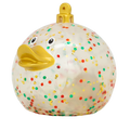 Glittery Christmas Ball Duck