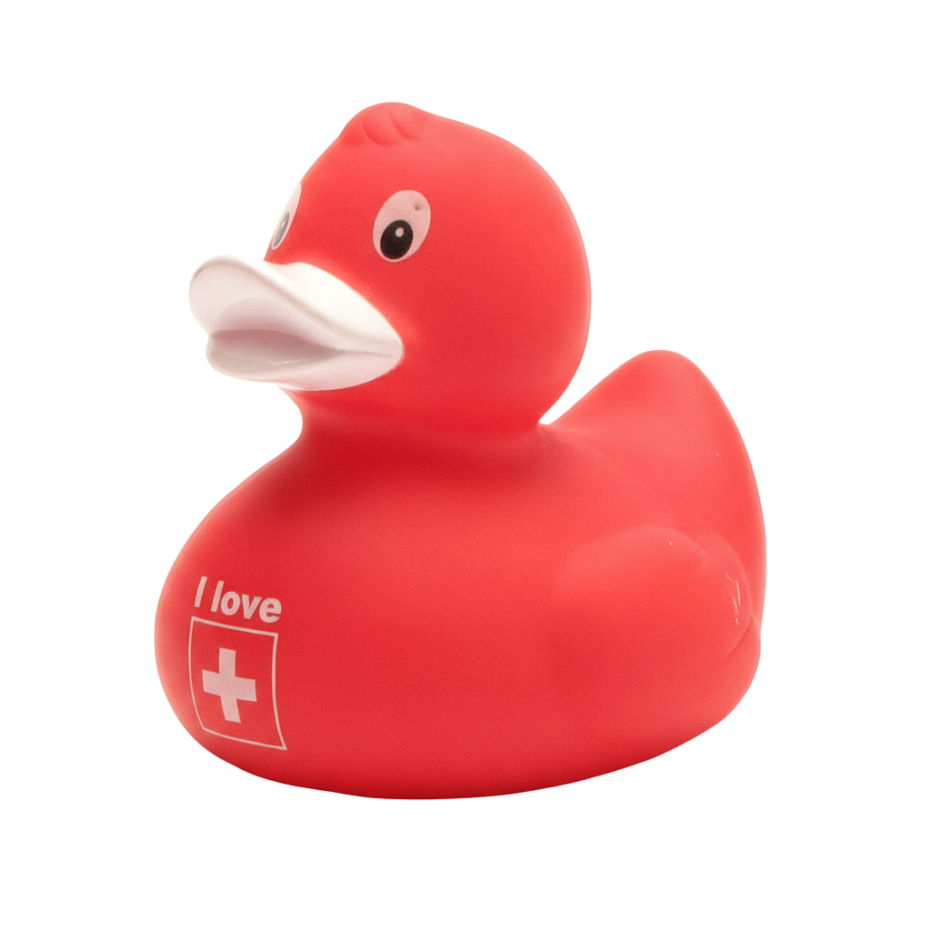 Eend Ik hou van Zwitserland