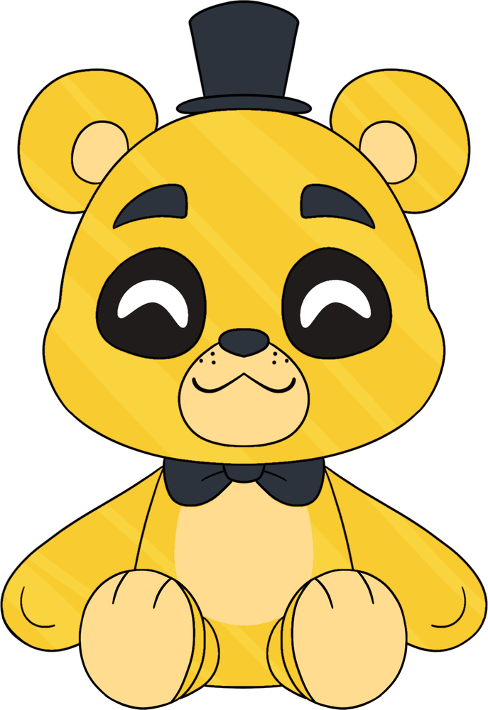 Golden Freddy Shoulder Rider (6in)