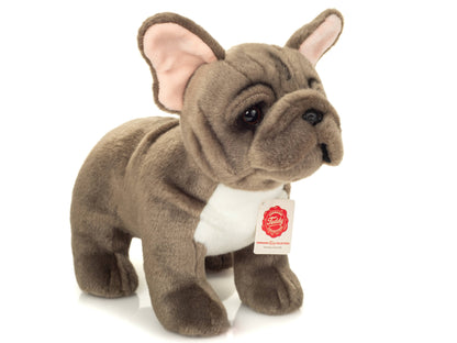 Peluche Bouledogue Français Gris
