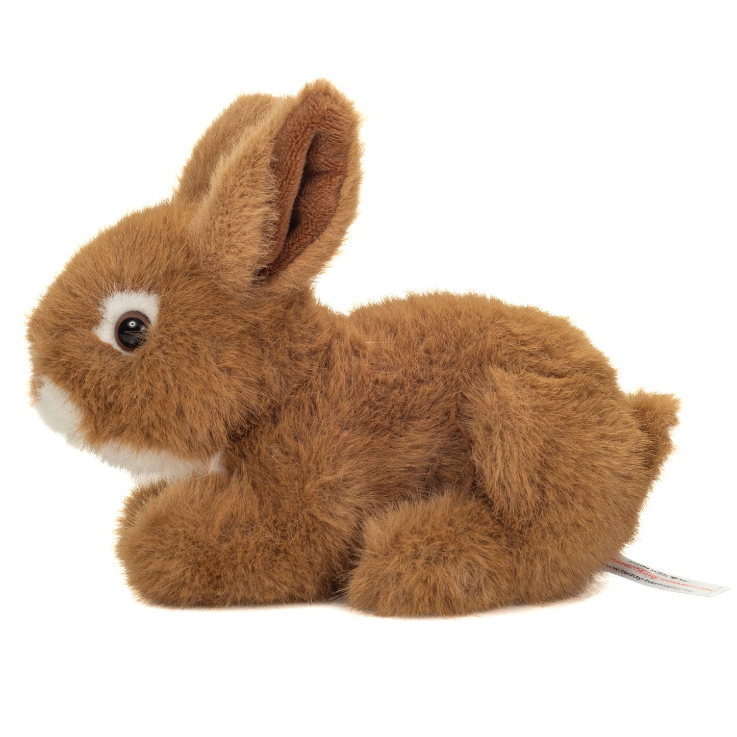 Peluche Lièvre brun assis