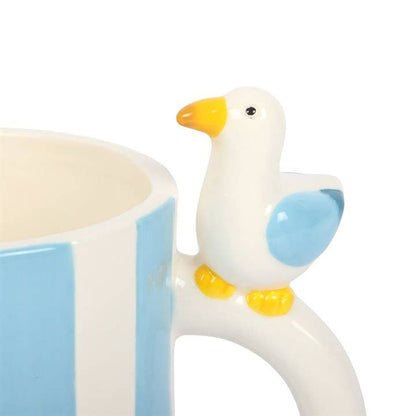 Mug rayé Mouette