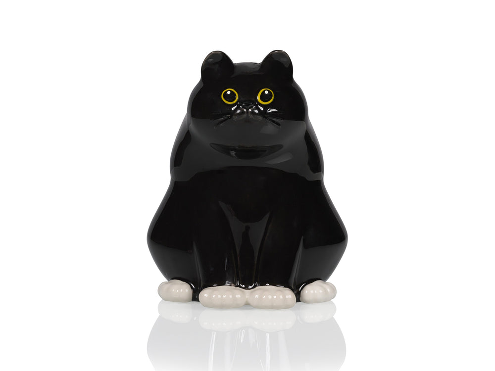 Vase Chat Noir
